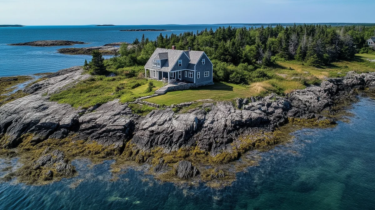 Private island vacation rental marketing