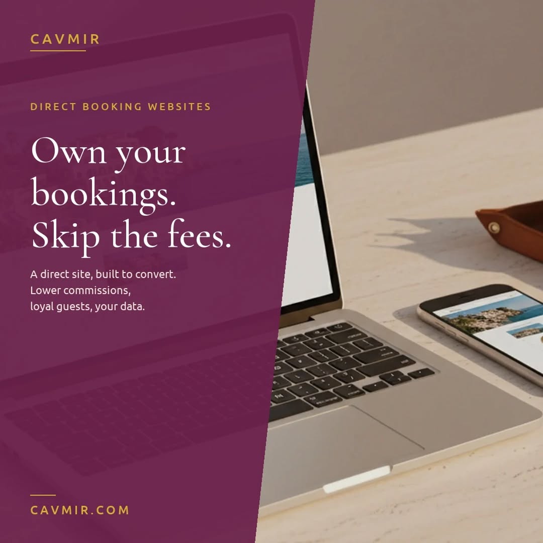 Airbnb commision is 15%+ and you dont keep the client.  Your direct booking website solves that.
#airbnbmarketing #shorttermrental #airbnbhe